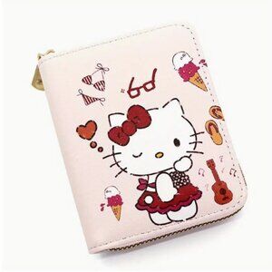 New! Hello Kitty Fashion Clutch Wallet Coin Purse